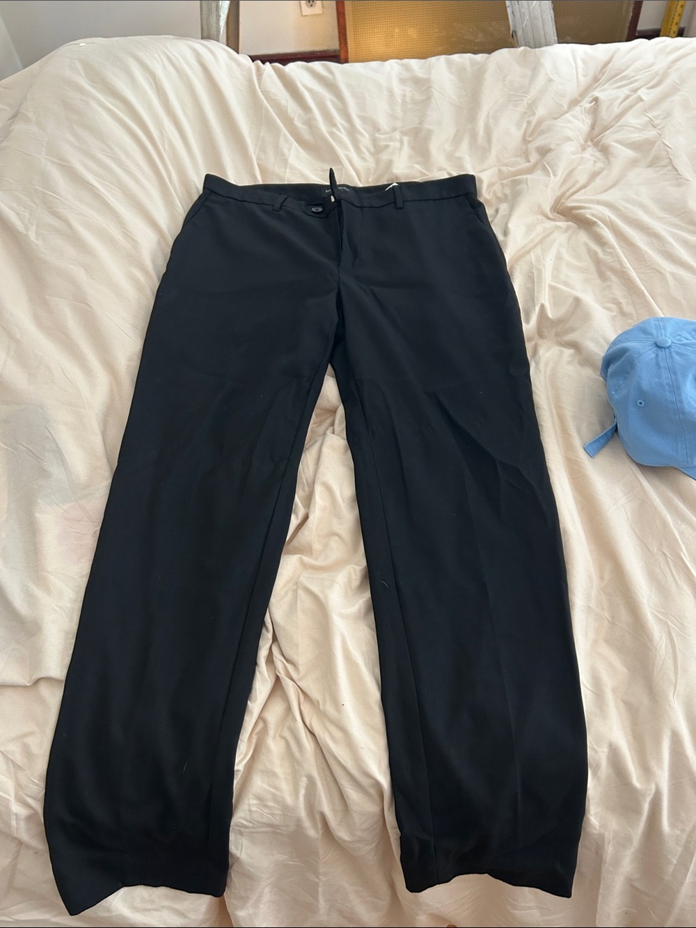 Banana Republic Black Men's Dress Pants - Straight Leg